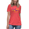 Bladder Cancer Women's Heartbeat Tee - JohnVsGBMHeather RedS