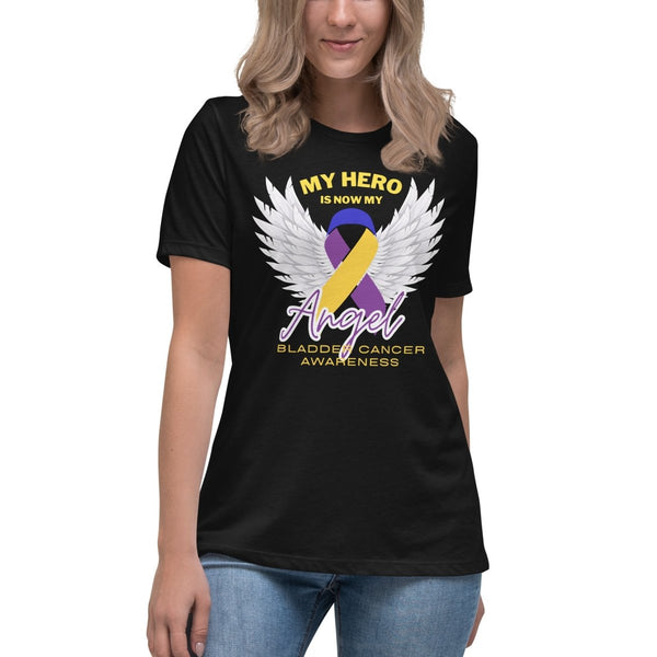 Bladder Cancer Women's Hero Tee - JohnVsGBMBlackS