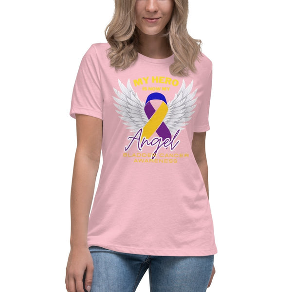 Bladder Cancer Women's Hero Tee - JohnVsGBMPinkS