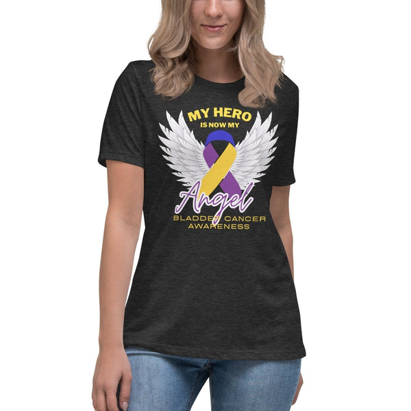 Bladder Cancer Women's Hero Tee - JohnVsGBMDark Grey HeatherS