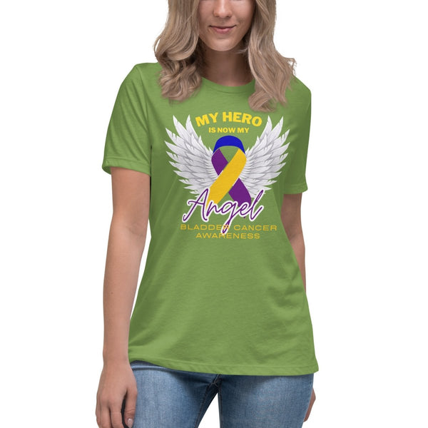 Bladder Cancer Women's Hero Tee - JohnVsGBMLeafS