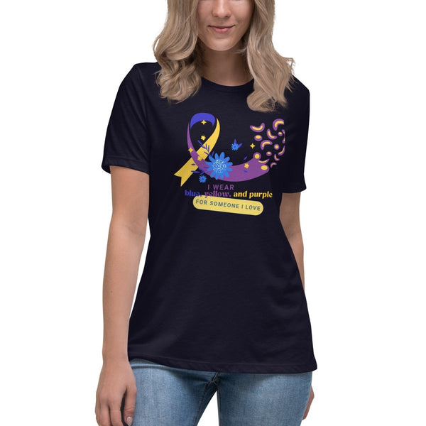 Bladder Cancer Women's Someone Tee - JohnVsGBMNavyS