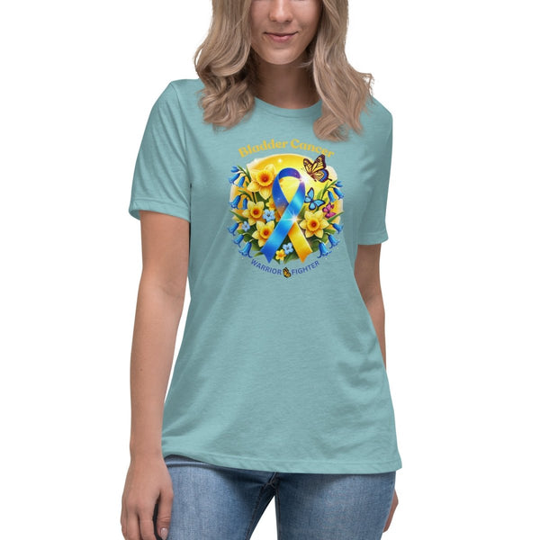 Bladder Cancer Women's Spring Tee - JohnVsGBMHeather Blue LagoonS