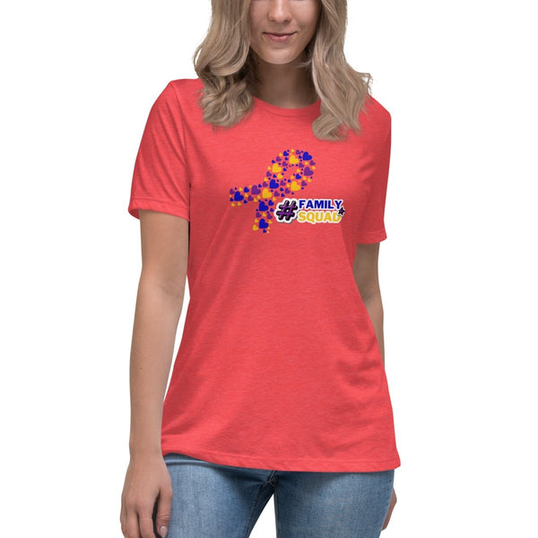 Bladder Cancer Women's Squad Tee - JohnVsGBMHeather RedS