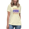 Bladder Cancer Women's Strong Tee - JohnVsGBMCitronS