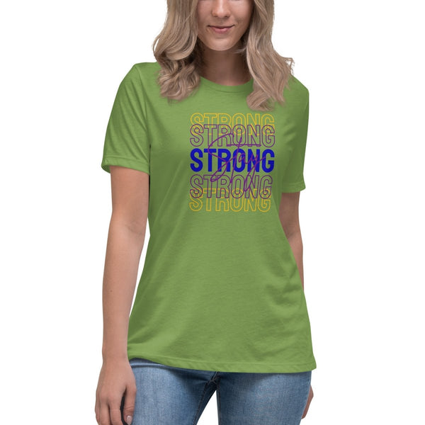 Bladder Cancer Women's Strong Tee - JohnVsGBMLeafS