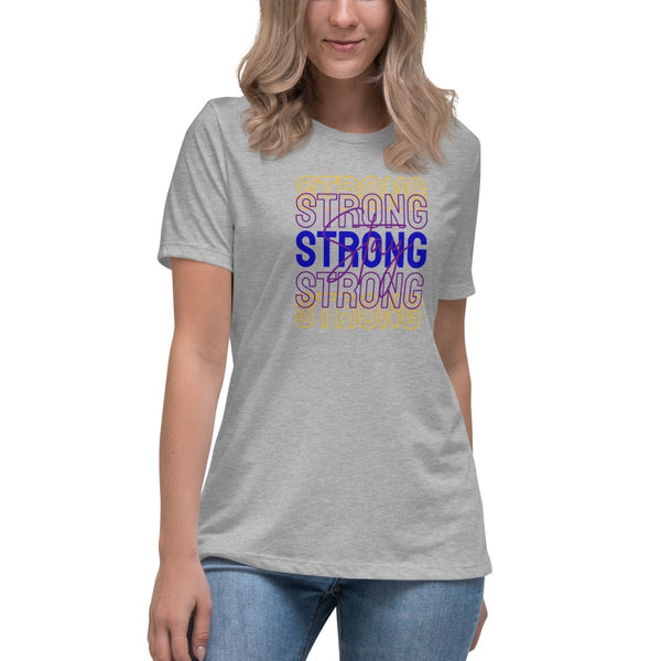 Bladder Cancer Women's Strong Tee - JohnVsGBMAthletic HeatherS