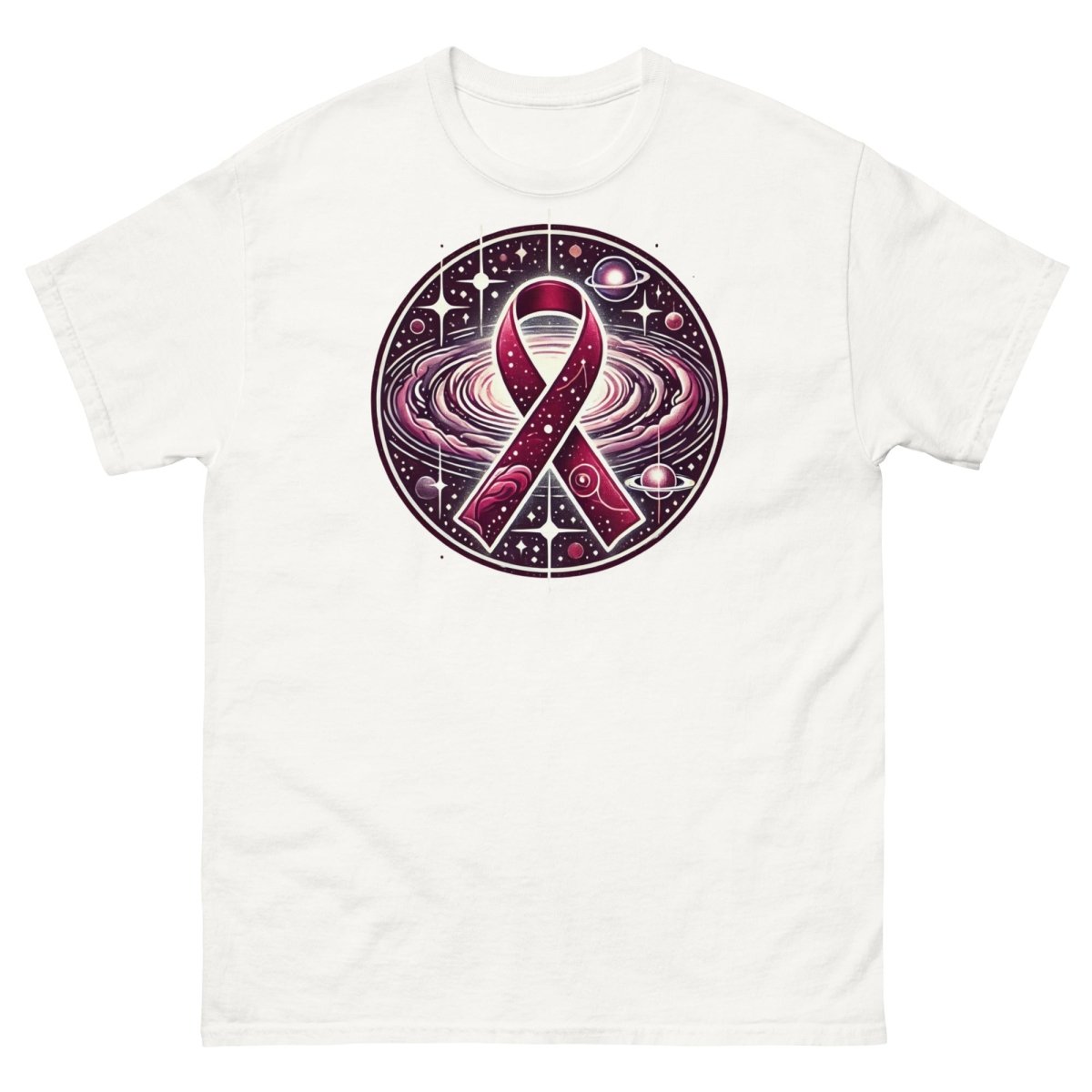 Blood Cancer Galaxy Tee - JohnVsGBMWhiteS