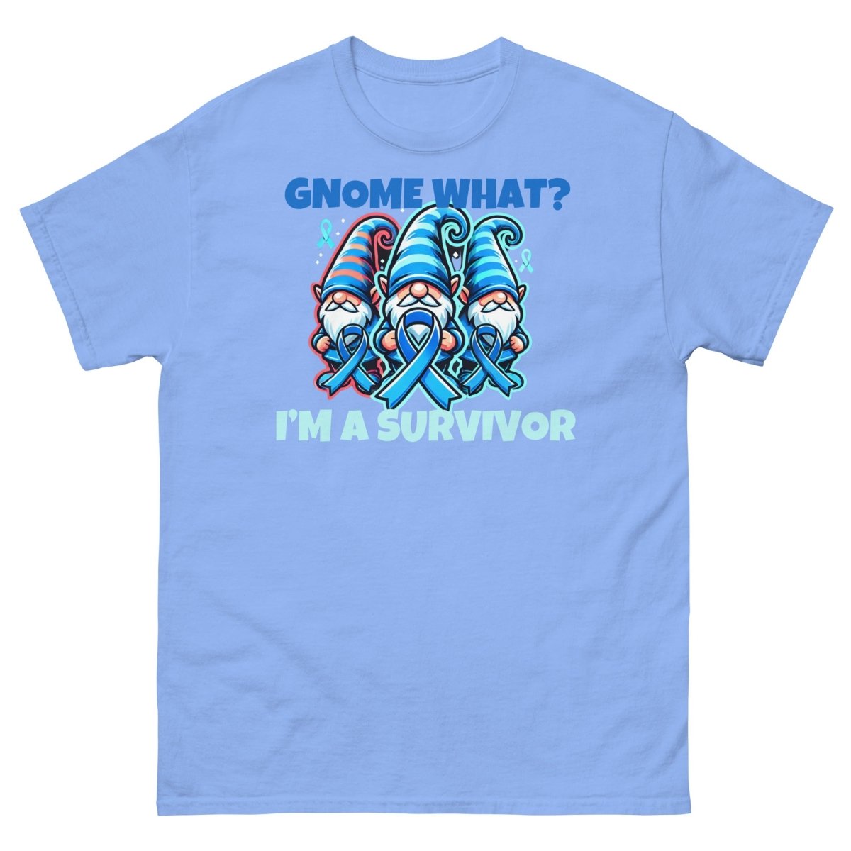 Blue Ribbon Gnome Tee - JohnVsGBMCarolina BlueS