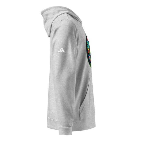 Blue Tree of Life Adidas Hoodie - JohnVsGBMGrey HeatherS