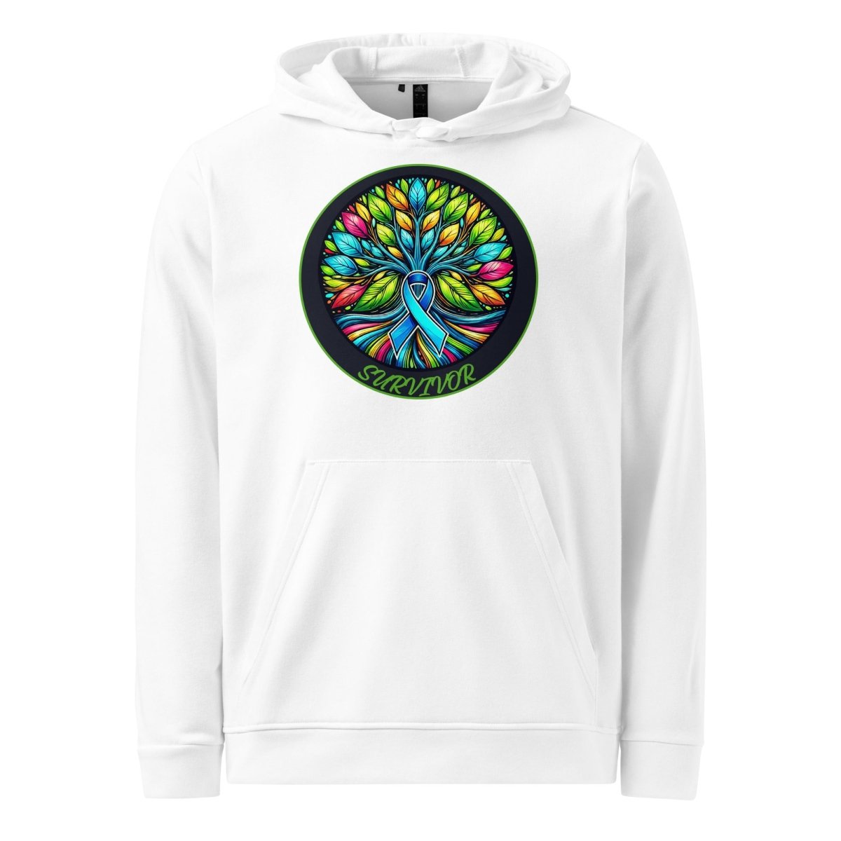 Blue Tree of Life Adidas Hoodie - JohnVsGBMWhiteS