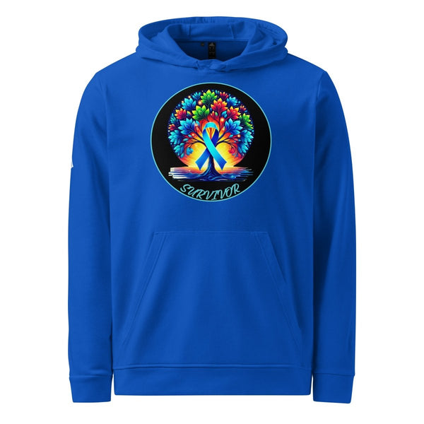 Blue Tree of Life Scene Adidas Hoodie - JohnVsGBMCollegiate RoyalS