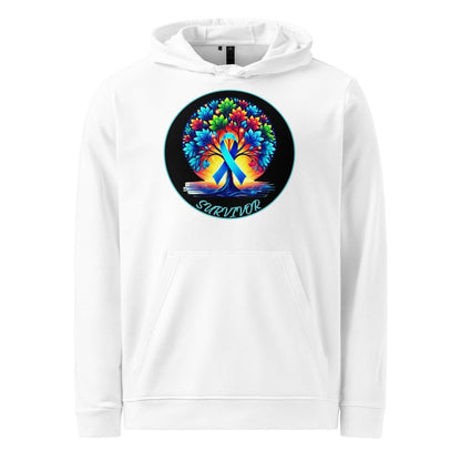 Blue Tree of Life Scene Adidas Hoodie - JohnVsGBMWhiteS