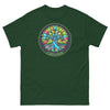 Blue Tree of Life Tee - JohnVsGBMForest GreenS