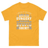 Brain Cancer Awareness Brain Surgery Classic Tee - JohnVsGBMGoldS