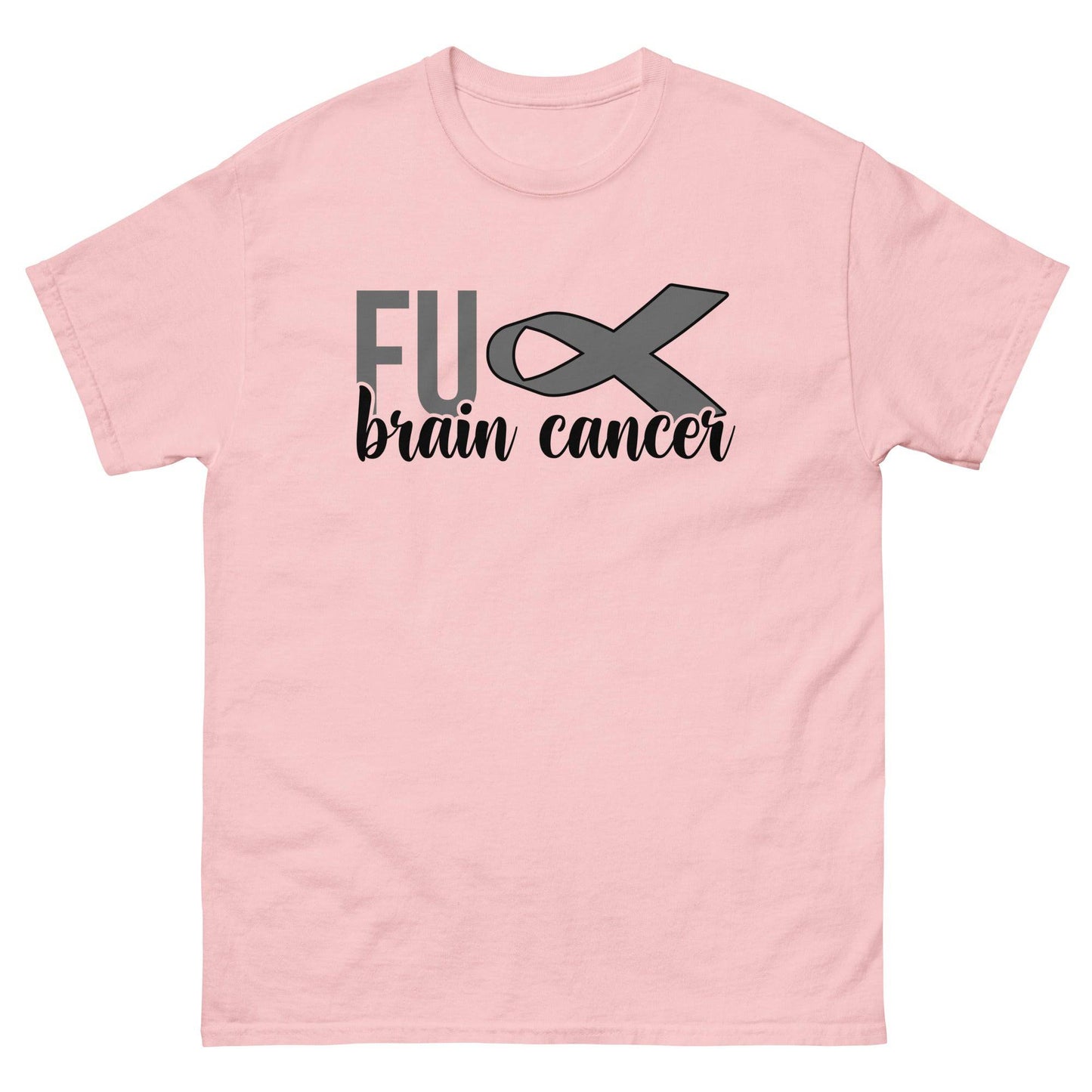 Brain Cancer Awareness F@#$ Classic Tee - JohnVsGBMLight PinkS