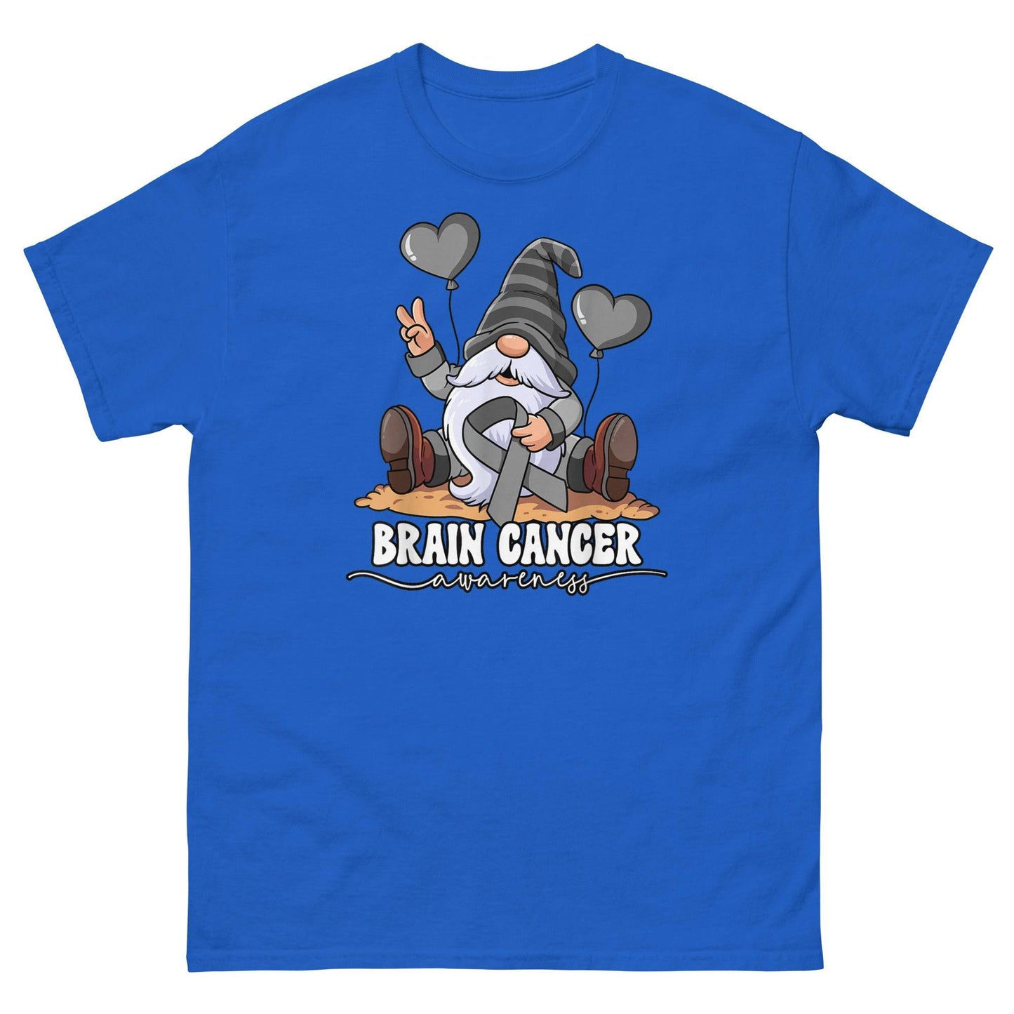 Brain Cancer Awareness Gnome Classic Tee - JohnVsGBMRoyalS