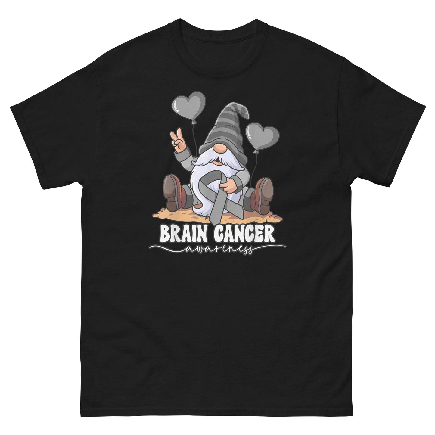 Brain Cancer Awareness Gnome Classic Tee - JohnVsGBMBlackS