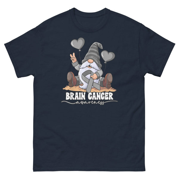 Brain Cancer Awareness Gnome Classic Tee - JohnVsGBMNavyS