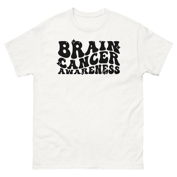 Brain Cancer Awareness Tee - JohnVsGBMWhiteS