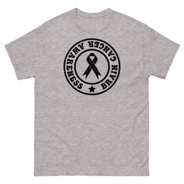 Brain Cancer Awareness Tee - JohnVsGBMSport GreyS