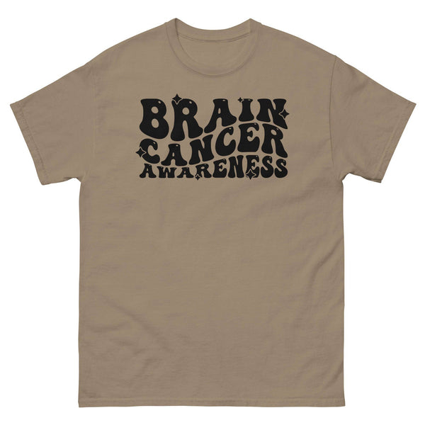 Brain Cancer Awareness Tee - JohnVsGBMBrown SavanaS