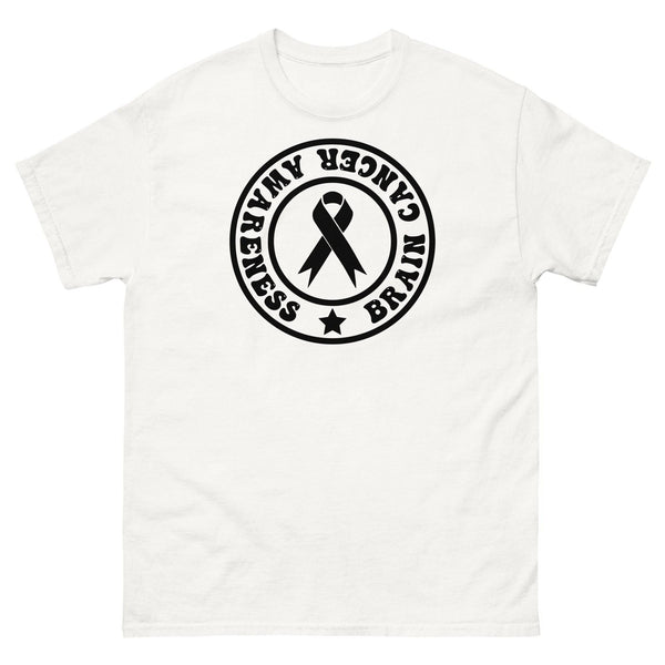 Brain Cancer Awareness Tee - JohnVsGBMWhiteS