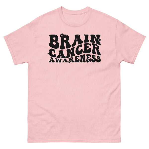 Brain Cancer Awareness Tee - JohnVsGBMLight PinkS