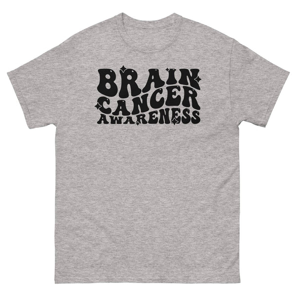 Brain Cancer Awareness Tee - JohnVsGBMSport GreyS