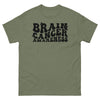 Brain Cancer Awareness Tee - JohnVsGBMMilitary GreenS