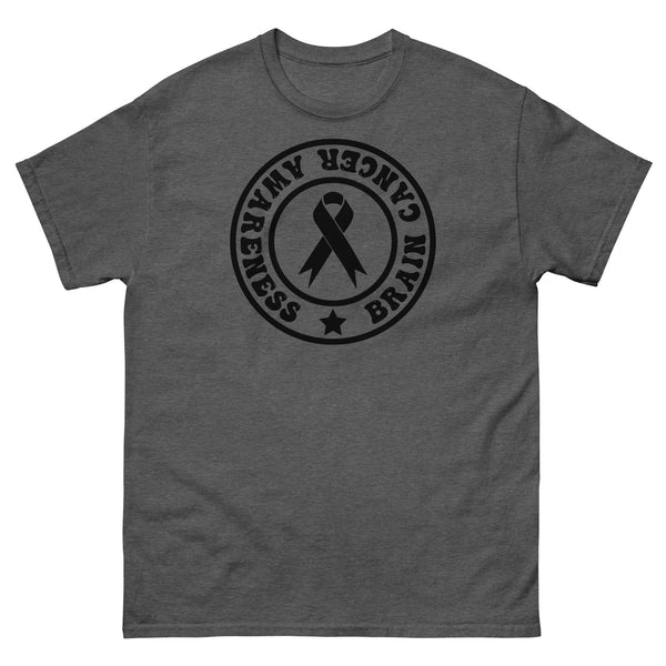 Brain Cancer Awareness Tee - JohnVsGBMDark HeatherS