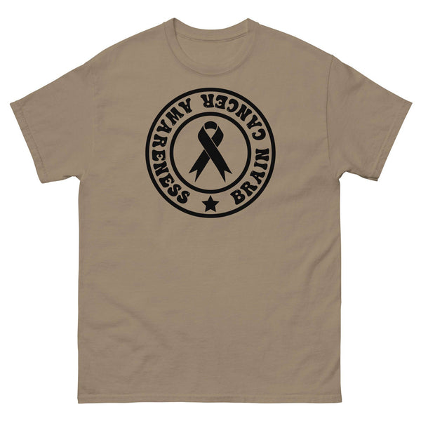 Brain Cancer Awareness Tee - JohnVsGBMBrown SavanaS