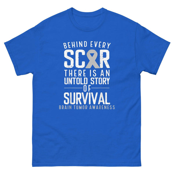 Brain Cancer Behind Every Scar Tee - JohnVsGBMRoyalS