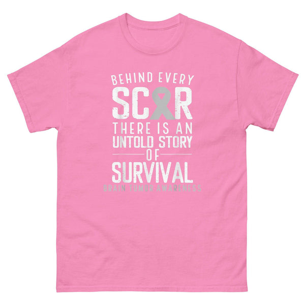 Brain Cancer Behind Every Scar Tee - JohnVsGBMAzaleaS