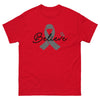 Brain Cancer Believe Tee - JohnVsGBMRedS