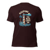 Brain Cancer Blue Light "Light House" Tee - JohnVsGBMOxblood BlackS