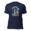 Brain Cancer Blue Light "Light House" Tee - JohnVsGBMNavyXS