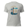 Brain Cancer Blue Light "Light House" Tee - JohnVsGBMAthletic HeatherXS