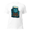 Brain Cancer Blue Light Motel Tee - JohnVsGBMWhiteXS