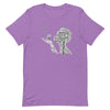 Brain Cancer Butterfly Tee - JohnVsGBMHeather Team PurpleXS