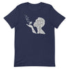 Brain Cancer Butterfly Tee - JohnVsGBMNavyXS