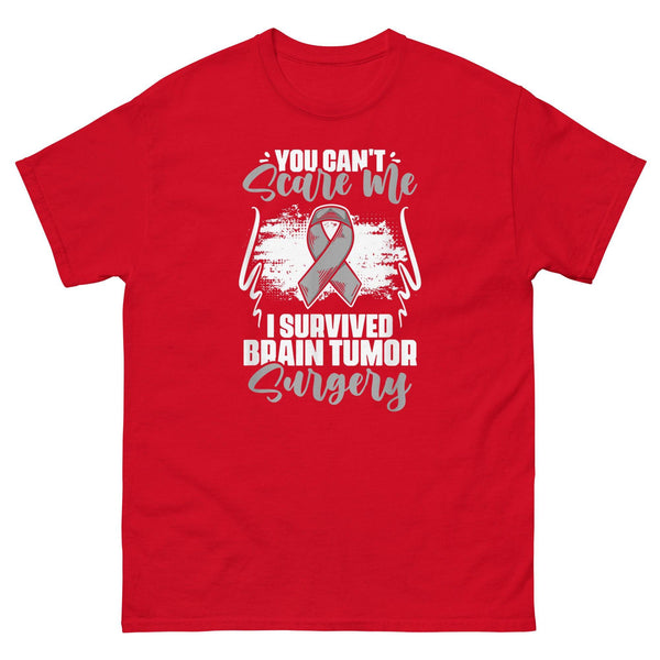 Brain Cancer Can't Scare Me Tee - JohnVsGBMRedS