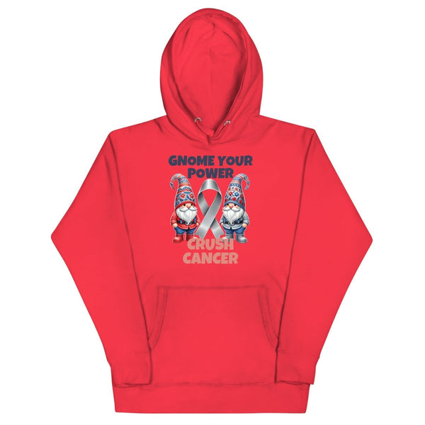 Brain Cancer Crush Gnome Hoodie - JohnVsGBMTeam RedS