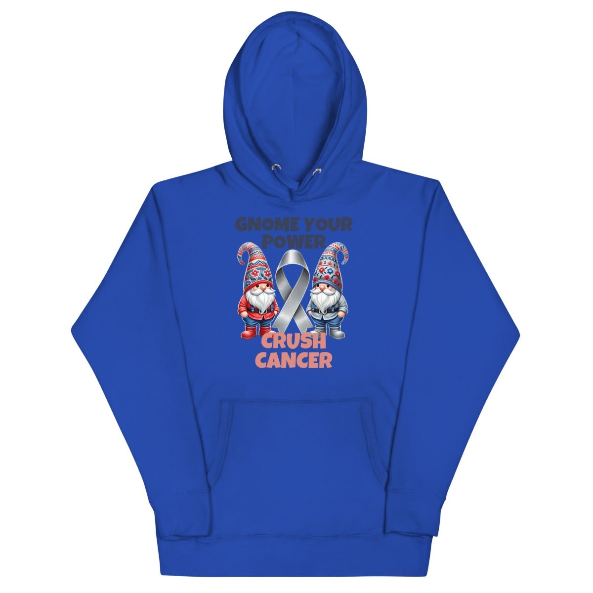 Brain Cancer Crush Gnome Hoodie - JohnVsGBMTeam RoyalS