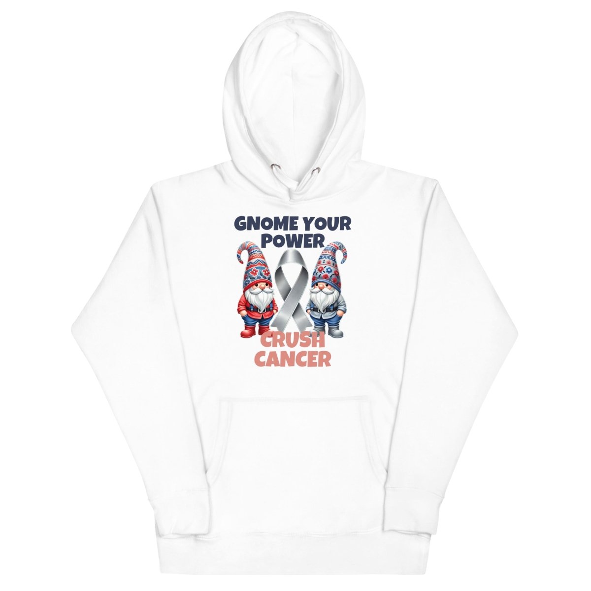 Brain Cancer Crush Gnome Hoodie - JohnVsGBMWhiteS