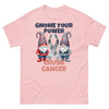 Brain Cancer Crush Gnome Tee - JohnVsGBMLight PinkS