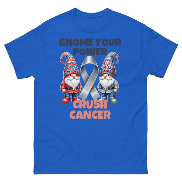 Brain Cancer Crush Gnome Tee - JohnVsGBMRoyalS