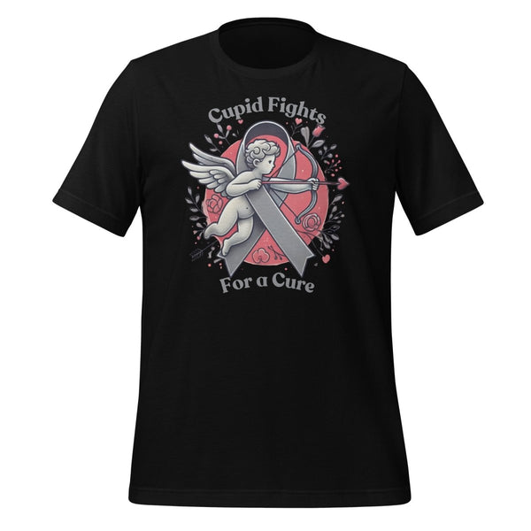 Brain Cancer Cupid Love Tee - JohnVsGBMBlackS