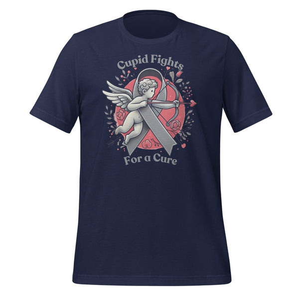 Brain Cancer Cupid Love Tee - JohnVsGBMNavyS