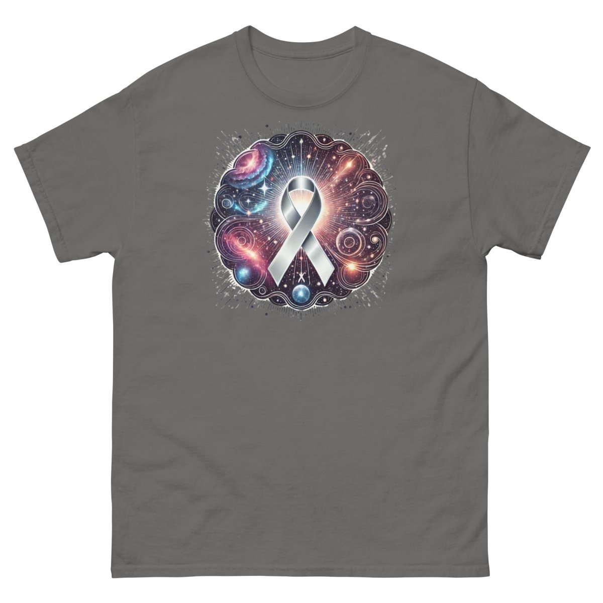 Brain Cancer Epic Galaxy Tee - JohnVsGBMCharcoalS